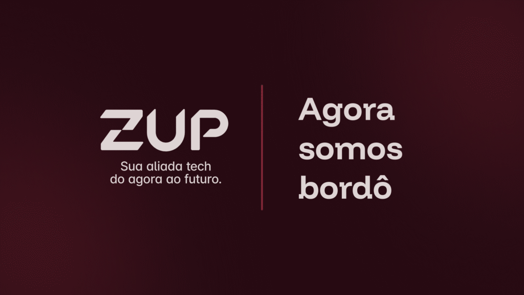 Por que a Zup agora é bordô? Nosso rebranding explicado